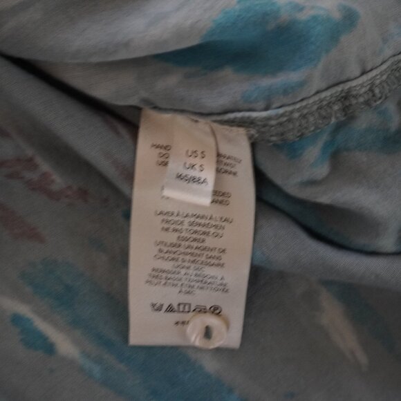 Anthropologie PICRO Button Down Long Sleeve Tie Dye Shirt size Small - Picture 8 of 9
